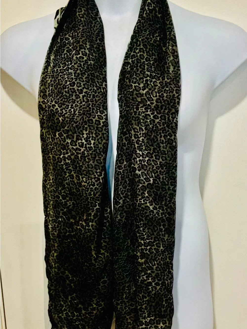 Double sided silk Scarf